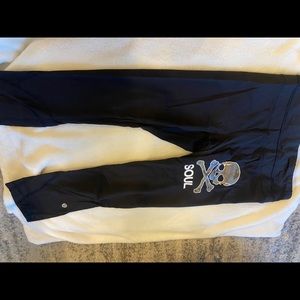 Lululemon X SoulCycle zipper cropped leggings 4